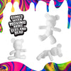 marble bear craft kit, pour painting kit, diy painting set for kids, neon art kit, metallic art kit, metallic pouring paint, neon pouring paint, arts and crafts toys, painting for girls boys, splat planet bear, kids creative gift, diy toy craft, educational art supplies, birthday gifts for children, fun indoor activities, art projects for kids