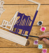 Wooden New York Art Craft Kit