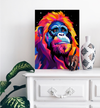 Monkey paint by number, Monkey painting, Monkey painting for kids, Monkey painting easy, Monkey painting by numbers uk, Monkey painting set, washable acrylic paints, Monkey gifts for girls, paint by number on canvas, paint by numbers ready for wall mounting, paint by numbers for kids, paint by numbers for beginners, paint by numbers for children, framed paint by numbers, monkey gifts for girls, gifts for monkey lovers, monkey gifts for women, monkey gifts for kid, arts and crafts for adults