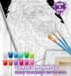 Monkey paint by number, Monkey painting, Monkey painting for kids, Monkey painting easy, Monkey painting by numbers uk, Monkey painting set, washable acrylic paints, Monkey gifts for girls, paint by number on canvas, paint by numbers ready for wall mounting, paint by numbers for kids, paint by numbers for beginners, paint by numbers for children, framed paint by numbers, monkey gifts for girls, gifts for monkey lovers, monkey gifts for women, monkey gifts for kid, arts and crafts for adults