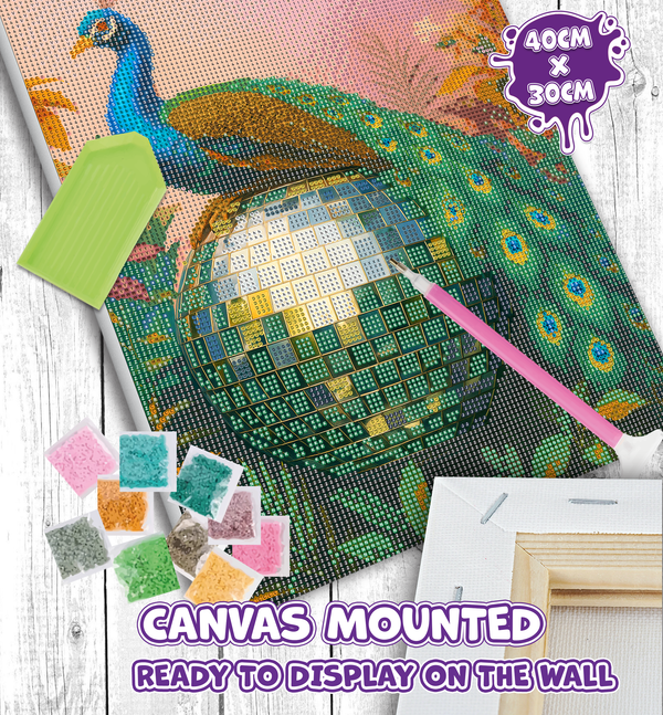 Peacock diamond painting, Peacock diamond art, Peacock diamond painting for kids, Peacock diamond art kits, Peacock crystal art, Peacock crystal art set, 5D diamond painting kits, 5D diamond art, Peacock gifts, Peacock gifts for girls, framed diamond art kits, framed diamond painting, diamond painting for beginners, framed crystal art, Peacock toy, Peacock arts and crafts, Peacock canvas wall art, Peacock art kit, 