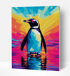 Penguin paint by number, Penguin painting, Penguin painting for kids, Penguin painting easy, Penguin painting by numbers uk, Penguin painting set, washable acrylic paints, Penguin gifts for girls, paint by number on canvas, paint by numbers ready for wall mounting, paint by numbers for kids, paint by numbers for beginners, paint by numbers for children, framed paint by numbers, penguin gifts for girls, gifts for penguin lovers, penguin gifts for women, penguin gifts for kid, arts and crafts for adults
