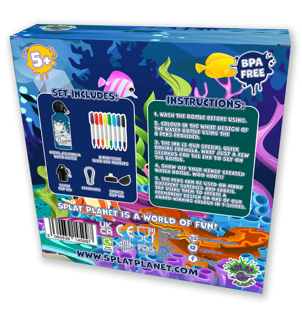 Sea Life Colour-in Bottle