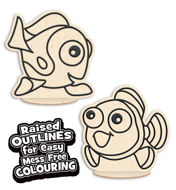 Sea life clay colouring kit, Ocean themed clay art set, Sea creature clay craft for kids, DIY sea life modelling kit, 3D ocean clay project, Sensory sea life clay kit, Creative ocean craft activity, Non-toxic clay craft set, Underwater clay art kit, Kids sea life craft