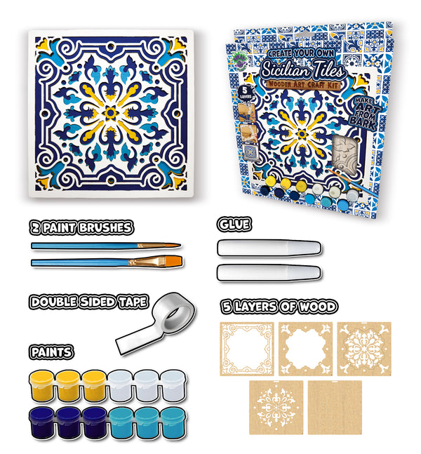 Wooden Sicilian Craft Kit
