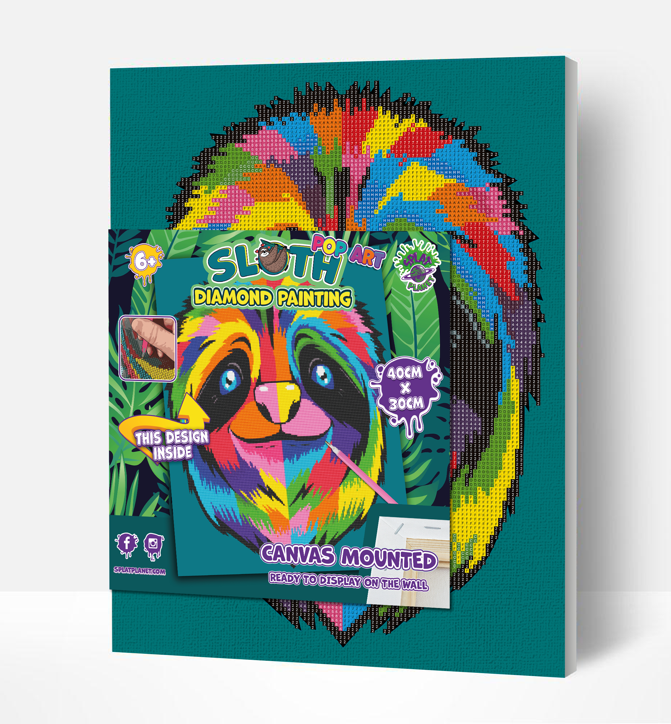 Sloth diamond painting, Sloth diamond art, Sloth diamond painting for kids, Sloth diamond art kits, Sloth crystal art, Sloth crystal art set, 5D diamond painting kits, 5D diamond art, Sloth gifts, sloth gifts for girls, framed diamond art kits, framed diamond painting, diamond painting for beginners, framed crystal art,sloth toy, sloth arts and crafts, sloth canvas wall art, sloth art kit,