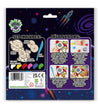 Space clay colouring kit, Space themed clay art set, Space clay craft for kids, DIY space modelling kit, 3D space clay project, Sensory space clay kit, Creative space craft activity, Non-toxic clay craft set, Outer space clay art kit, Kids space craft