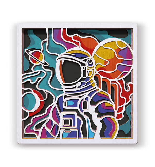 Space wooden art kit, Space craft kit for kids, Galaxy wood art project, Astronaut wooden art kit, Space painting kit, DIY space craft, Cosmic wall art, Solar system wooden craft, Creative space activity, Kids space painting set, Universe wood layers, Space themed décor craft, Planets wooden art kit, STEM space art project.