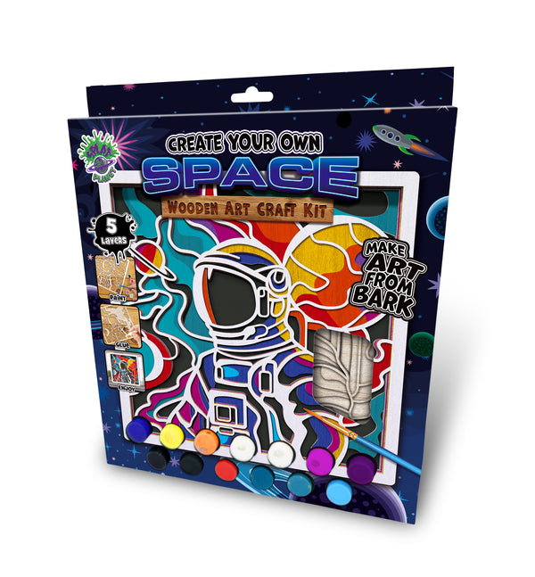 Space wooden art kit, Space craft kit for kids, Galaxy wood art project, Astronaut wooden art kit, Space painting kit, DIY space craft, Cosmic wall art, Solar system wooden craft, Creative space activity, Kids space painting set, Universe wood layers, Space themed décor craft, Planets wooden art kit, STEM space art project.