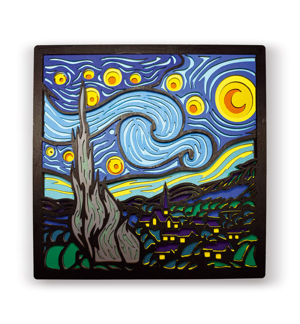 Wooden Starry Night Craft Kit