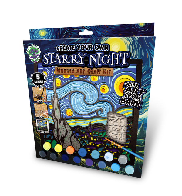 Wooden Starry Night Craft Kit
