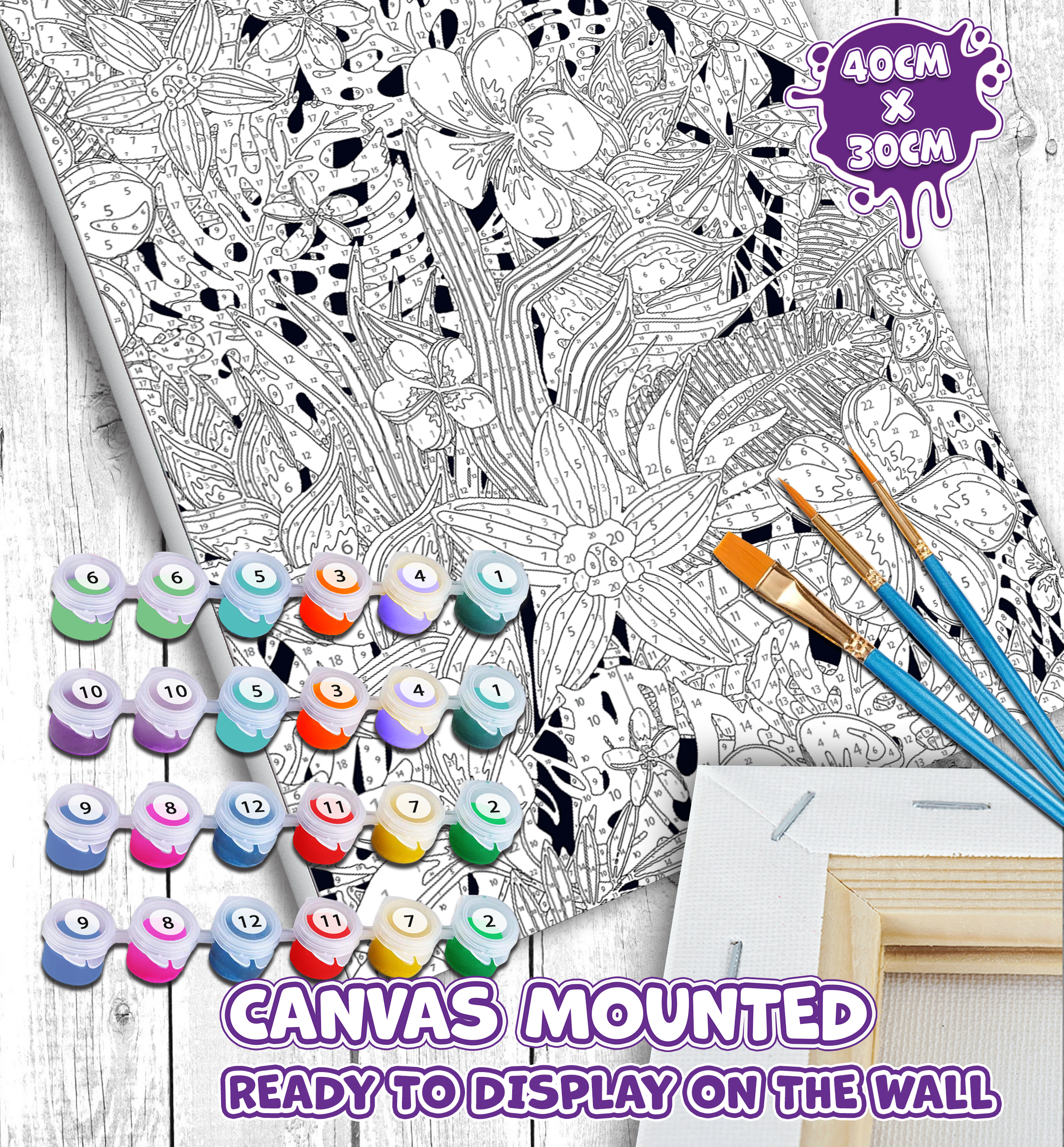 Flower paint by number, Flower painting, Flower painting for kids, Flower painting easy, Flower painting by numbers uk, Flower painting set, washable acrylic paints, Flower gifts for girls, paint by number on canvas, paint by numbers ready for wall mounting, paint by numbers for kids, paint by numbers for beginners, paint by numbers with frame, framed paint by numbers, flowers gifts for girls, gifts for flowers lovers, flowers gifts for women, flowers gifts for kid, arts and crafts for adults