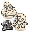 tropical clay colouring kit
tropical clay painting kit
toucan and sloth clay craft kit
tropical diy clay craft kit
tropical craft kit for kids
toucan sloth painting craft activity
tropical clay art kit kids
tropical creative craft kit
paint your own toucan and sloth
tropical craft gift for kids
tropical clay craft activity
jungle animal craft kit
tropical art activity kit
tropical creative gift for kids
splat planet tropical clay colouring kit