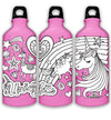 Unicorn Colour-in Bottle