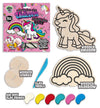 Unicorn clay colouring kit, Unicorn themed clay art set, Unicorn clay craft for kids, DIY unicorn modelling kit, 3D unicorn clay project, Sensory unicorn clay kit, Creative unicorn craft activity, Non-toxic clay craft set, Fantasy clay art kit, Kids unicorn craft