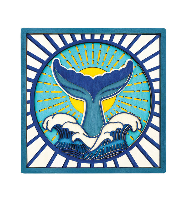 Whale wooden art kit, Whale craft kit for kids, Whale layered wood art, Whale painting kit, DIY Whale craft, Whale wall art, Ocean animal wooden art, Whale gift for children, Whale arts and crafts, Creative Whale project, Wooden Whale painting set, Whale home décor craft, Kids Whale activity kit, Whale plywood art, Ocean themed craft kit.