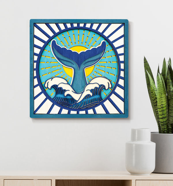 Whale wooden art kit, Whale craft kit for kids, Whale layered wood art, Whale painting kit, DIY Whale craft, Whale wall art, Ocean animal wooden art, Whale gift for children, Whale arts and crafts, Creative Whale project, Wooden Whale painting set, Whale home décor craft, Kids Whale activity kit, Whale plywood art, Ocean themed craft kit.