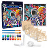 Space wooden art craft kit, Space craft kit for kids, Galaxy wood art project, Astronaut wooden art kit, Space painting kit, DIY space craft, Cosmic wall art, Solar system wooden craft, Creative space activity, Kids space painting set, Universe wood layers, Space themed décor craft, Planets wooden art kit, STEM space art project.