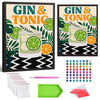 Gin & Tonic Framed Diamond painting