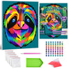 Sloth diamond painting, Sloth diamond art, Sloth diamond painting for kids, Sloth diamond art kits, Sloth crystal art, Sloth crystal art set, 5D diamond painting kits, 5D diamond art, Sloth gifts, sloth gifts for girls, framed diamond art kits, framed diamond painting, diamond painting for beginners, framed crystal art,sloth toy, sloth arts and crafts, sloth canvas wall art, sloth art kit,
