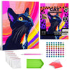 Cat diamond painting, Cat diamond art, Cat diamond painting for kids, Cat diamond art kits, Cat crystal art, Cat crystal art set, 5D diamond painting kits, 5D diamond art, Cat gifts, Cat gifts for girls, framed diamond art kits, framed diamond painting, diamond painting for beginners, framed crystal art, Cat toy, Cat arts and crafts, Cat canvas wall art, Cat art kit,