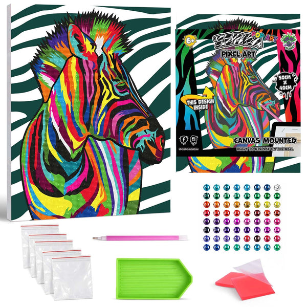 Zebra diamond painting, Zebra diamond art, Zebra  diamond painting for kids, Zebra  diamond art kits, Flamingo crystal art, Flamingo crystal art set, 5D diamond painting kits, 5D diamond art, Flamingo gifts, Zebra gifts for girls, Zebra gifts for women, framed diamond art kits, framed diamond painting, diamond painting for beginners, framed crystal art, Safari animals toy, Safari arts and crafts, Zebra canvas wall art, Zebra art kit,