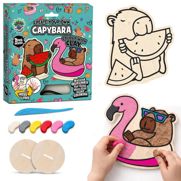 ropical clay colouring kit
tropical clay painting kit
toucan and sloth clay craft kit
tropical diy clay craft kit
tropical craft kit for kids
toucan sloth painting craft activity
tropical clay art kit kids
tropical creative craft kit
paint your own toucan and sloth
tropical craft gift for kids
tropical clay craft activity
jungle animal craft kit
tropical art activity kit
tropical creative gift for kids
splat planet tropical clay colouring kit