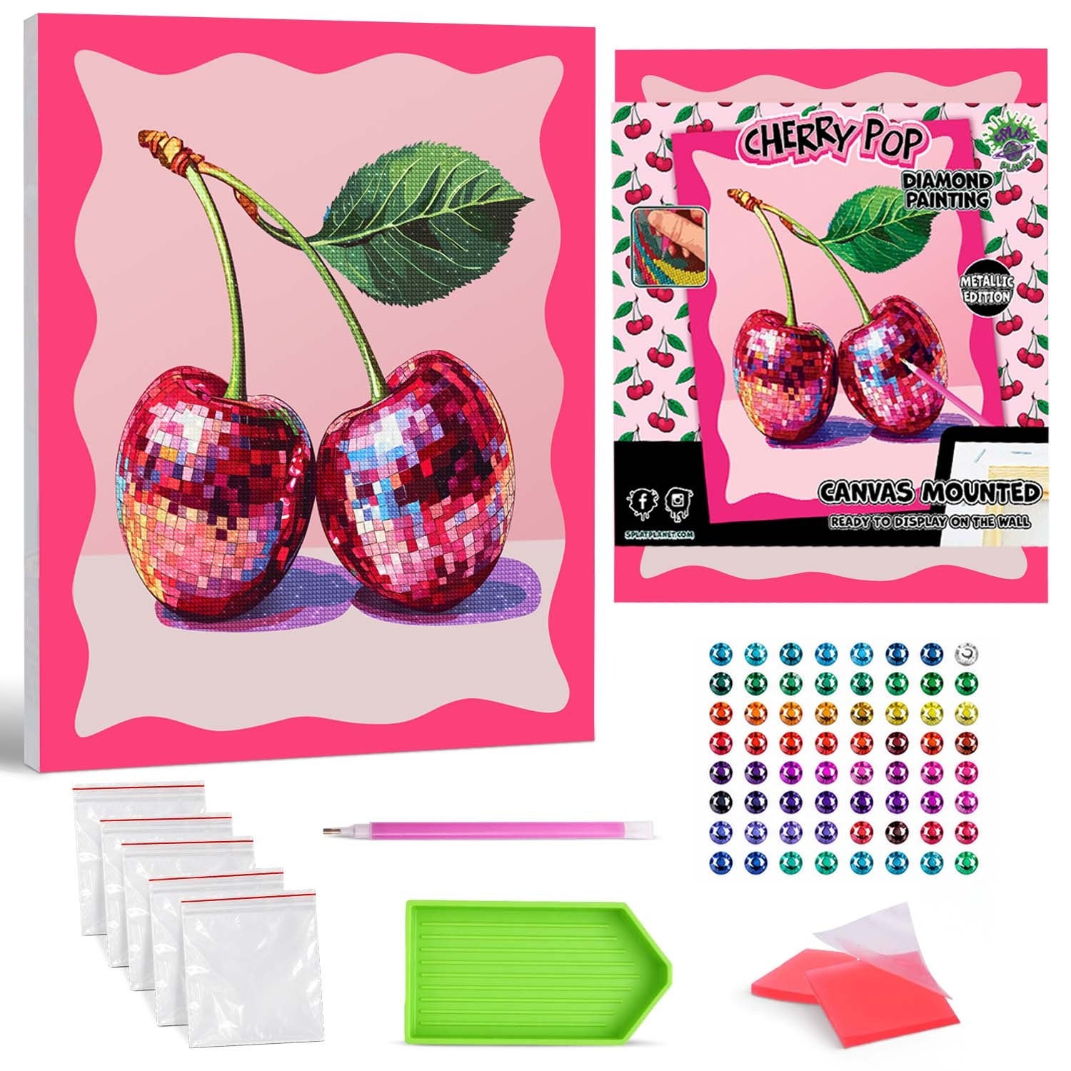 Cherry Pop Diamond painting
