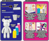 marble bear craft kit, pour painting kit, diy painting set for kids, neon art kit, metallic art kit, metallic pouring paint, neon pouring paint, arts and crafts toys, painting for girls boys, splat planet bear, kids creative gift, diy toy craft, educational art supplies, birthday gifts for children, fun indoor activities, art projects for kids