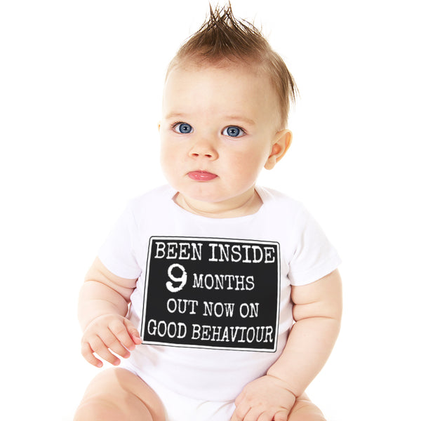Hipster Baby Cute Funny Unique Kids T-shirt, Perfect new baby gift, I like big bottles and I cannot lie, party tonight my crib, 3am bring a bottle, been inside 9 months,  I like Big butts and I cannot Lie, Dirty fingers, bang tidy, White baby Kids T-shirt, Been inside 9 months, out now on good behaviour