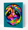 Sloth paint by number, Sloth painting, Sloth painting for kids, Sloth painting easy, Sloth painting by numbers uk, Sloth painting set, washable acrylic paints, Sloth gifts, sloth gifts for girls, paint by number on canvas, paint by numbers ready for wall mounting, paint by numbers for kids, paint by numbers for beginners, paint by numbers for children, paint by numbers with frame, sloth toy,