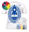 Tie Dye Kit, Vibrant Tie Dye T Shirt, magic Tie Dye kit, Space T shirt, kids tie dye kit, kids tie dye t-shirt, Space t-shirt for boys, create your own t-shirt, Space gifts for boys, Space T-shirt