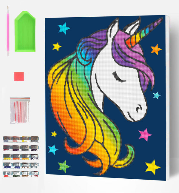 Unicorn For Kids, 5D Diamond Painting Kits