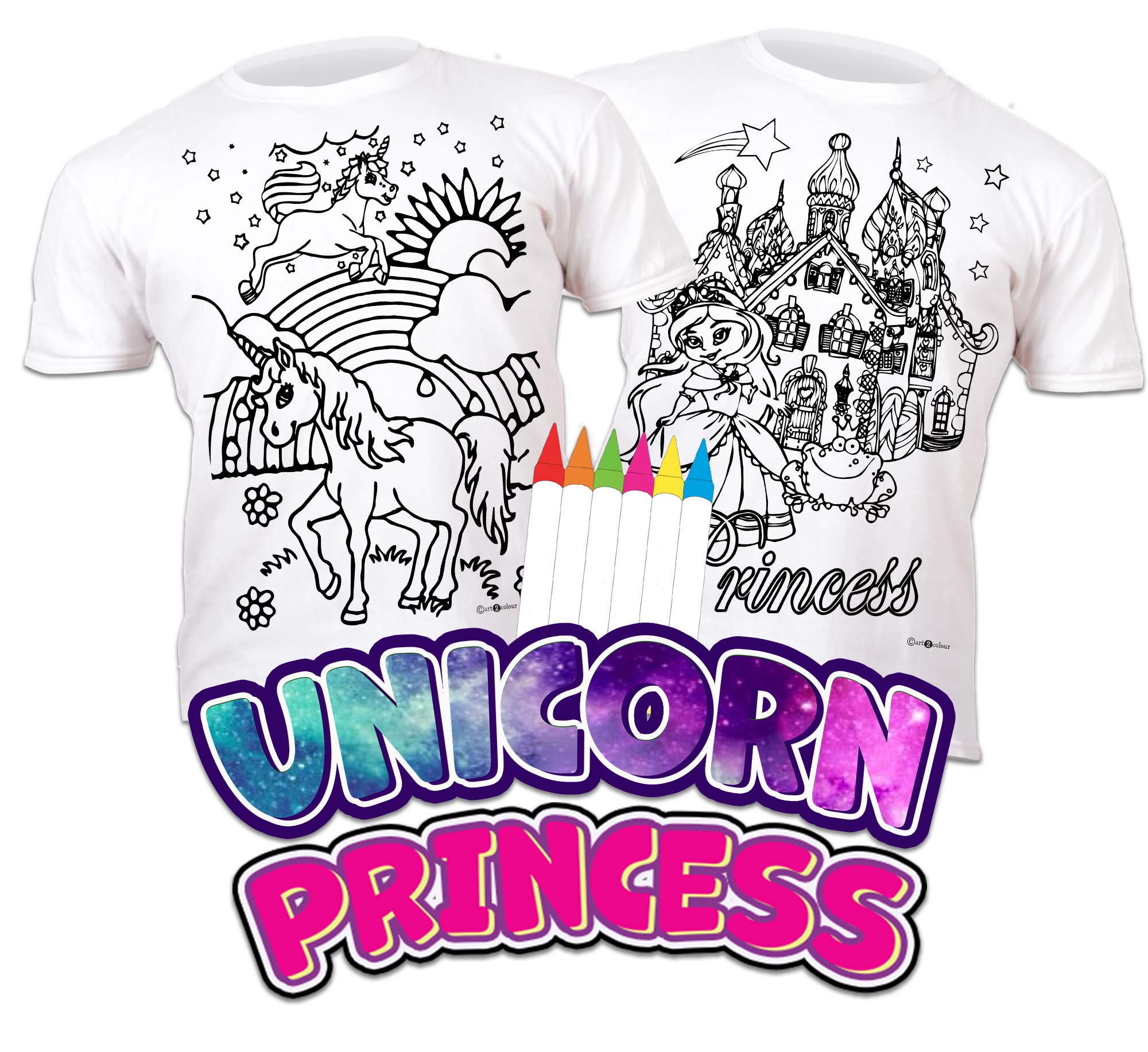 Paquete Unicornio y Princesa