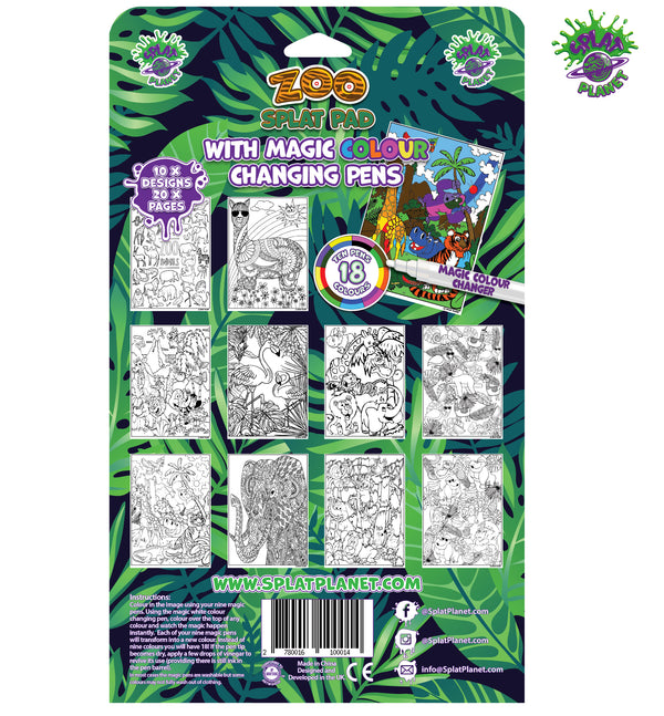 Zoo Magic Colouring Book